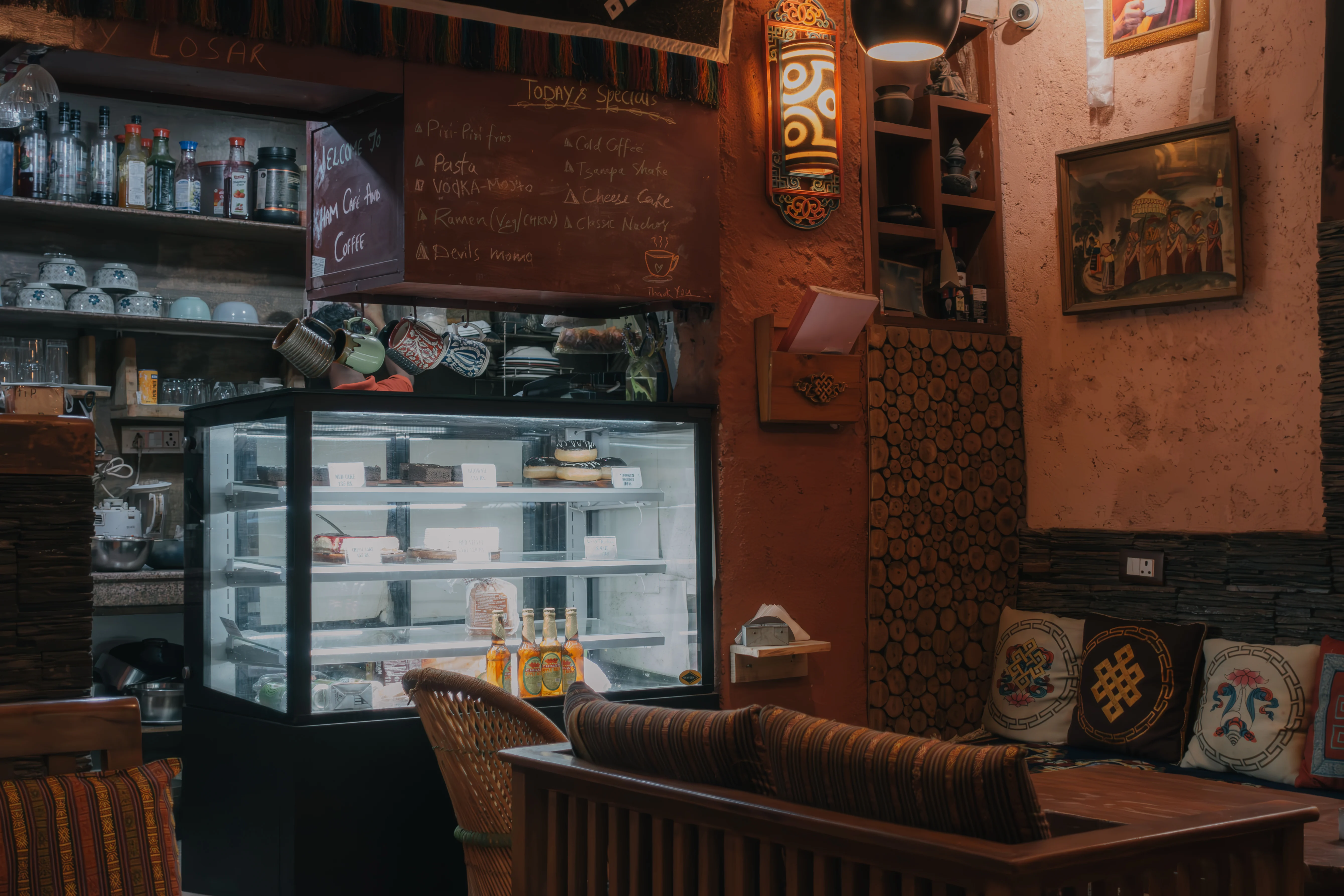 A-cafe-in-Kathmandu
