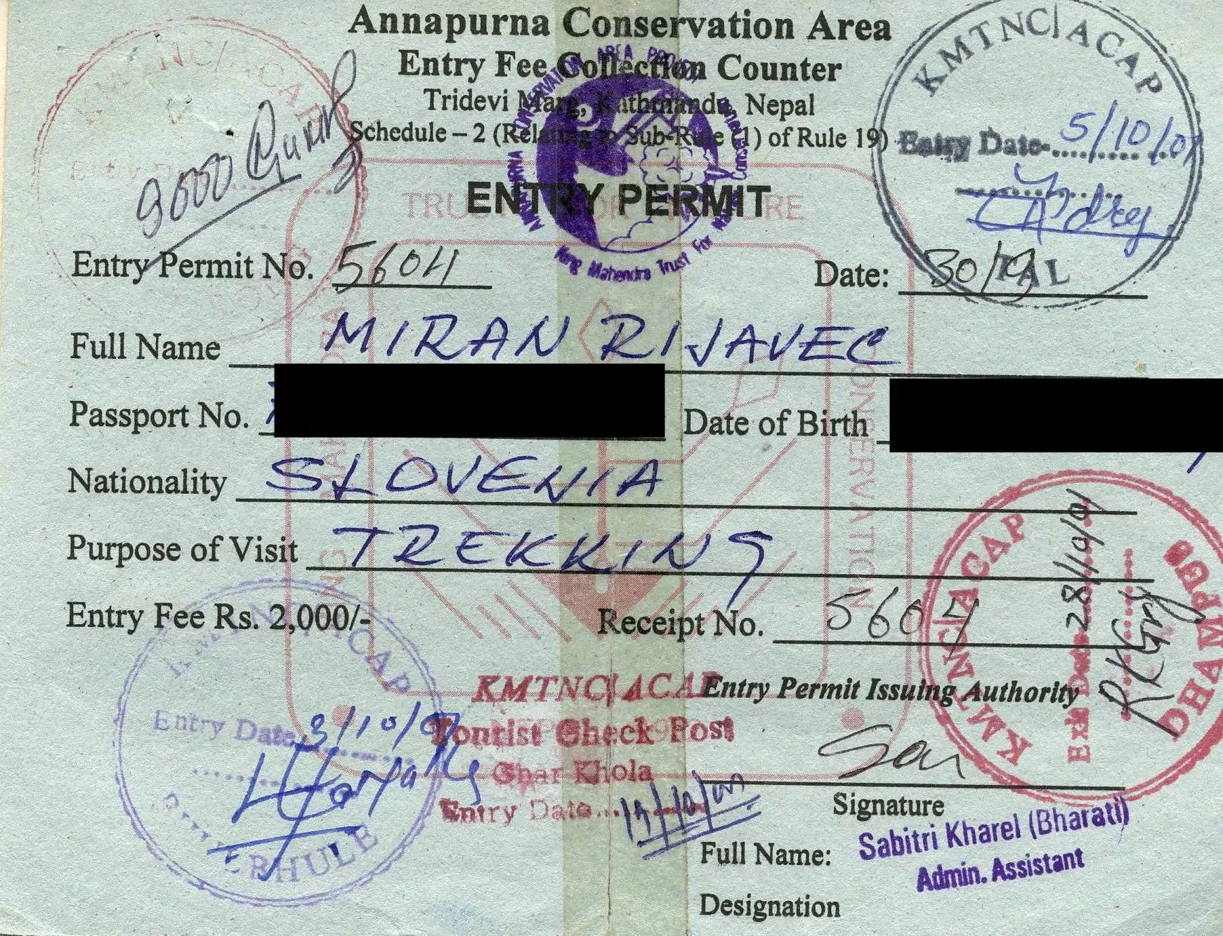 ACAP Permit 2026: Cost, Where to Buy & Everything Covered by the Annapurna Fee