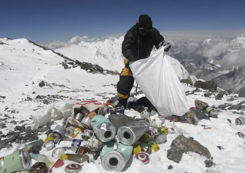 Trash on Everest: The Dark Reality Behind the World's Highest Peak